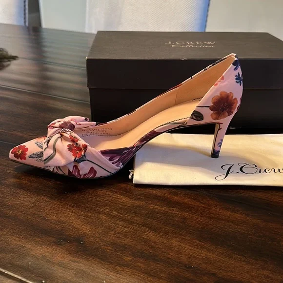 J Crew Colette D’orsay pump Dutch flowers - Picture 3 of 7